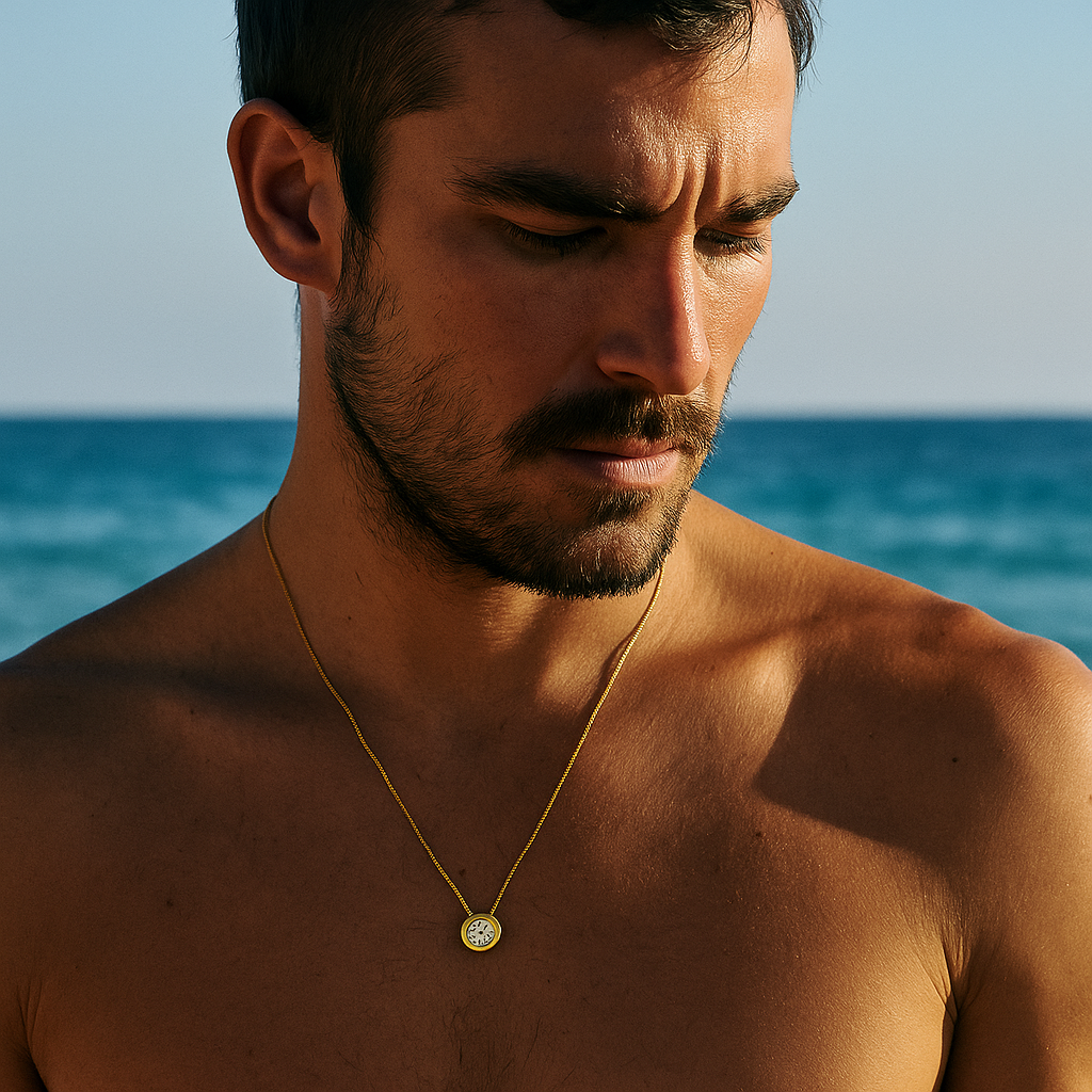 Collar lomo corbina con punto de luz