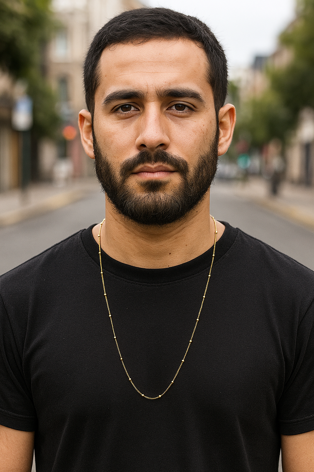 Cubana satelital en oro 18k