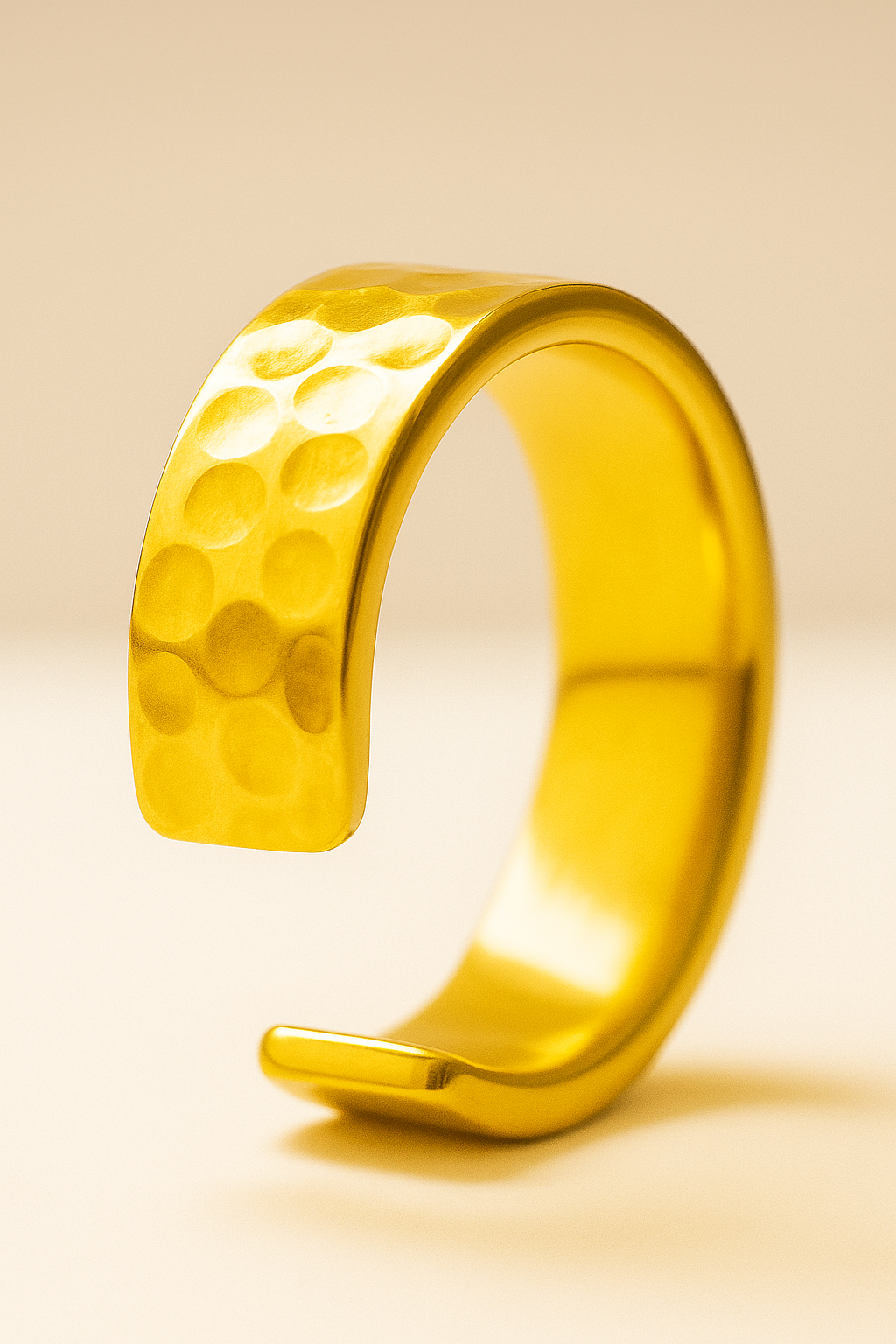 Anillo Martillado