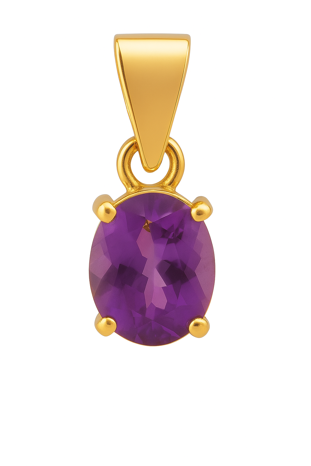 Dije Aura purpura 18K