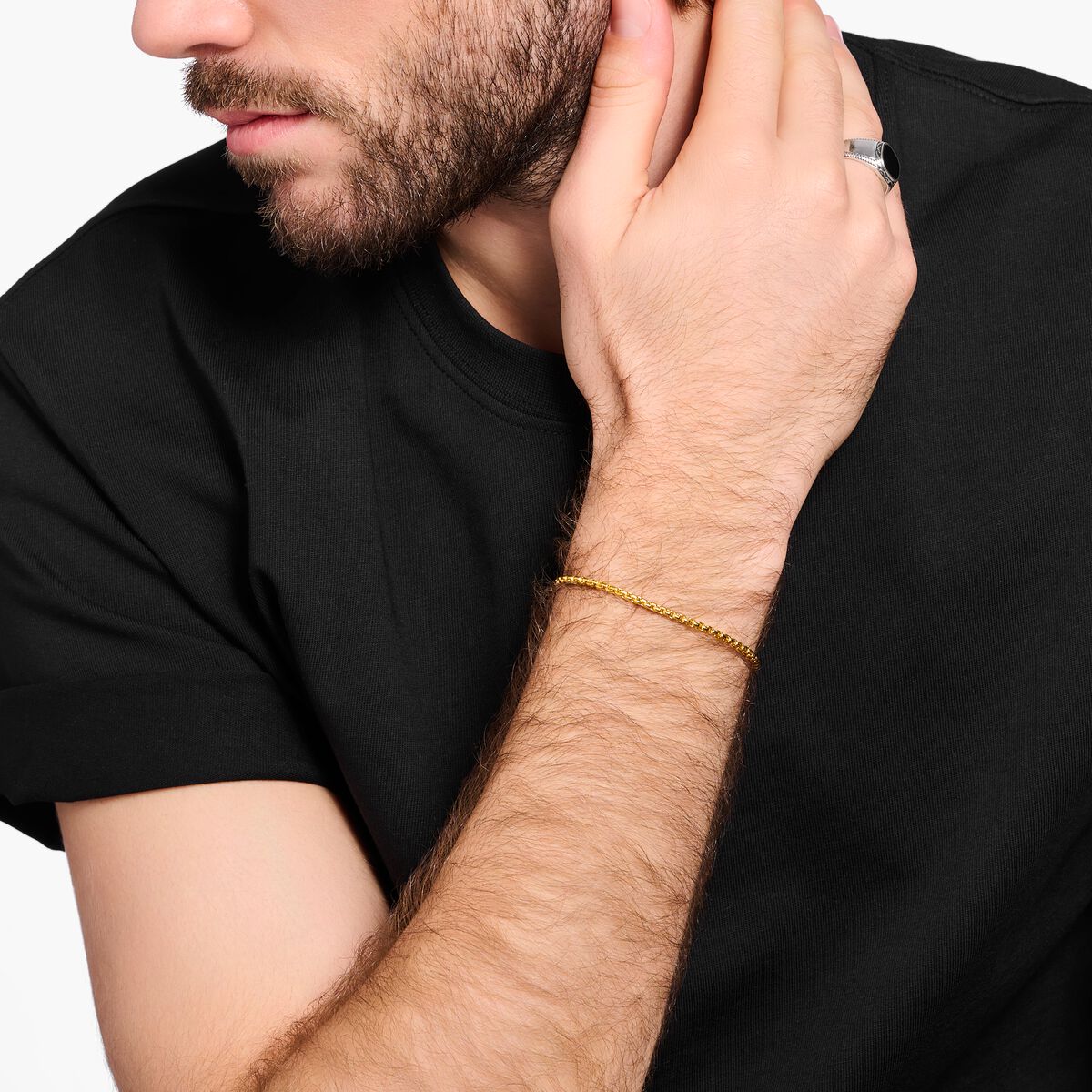 Pulsera veneciana box (gold)