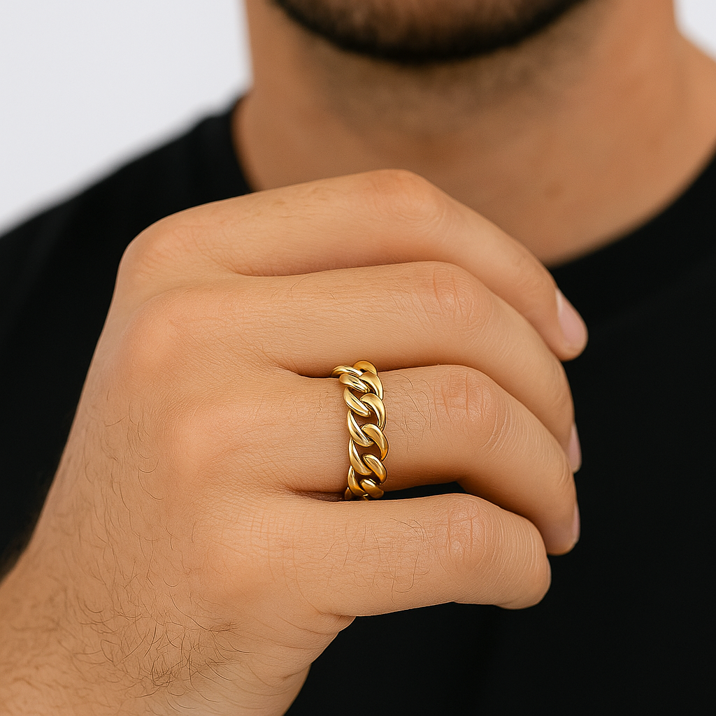 Anillo Cubano (Gold)