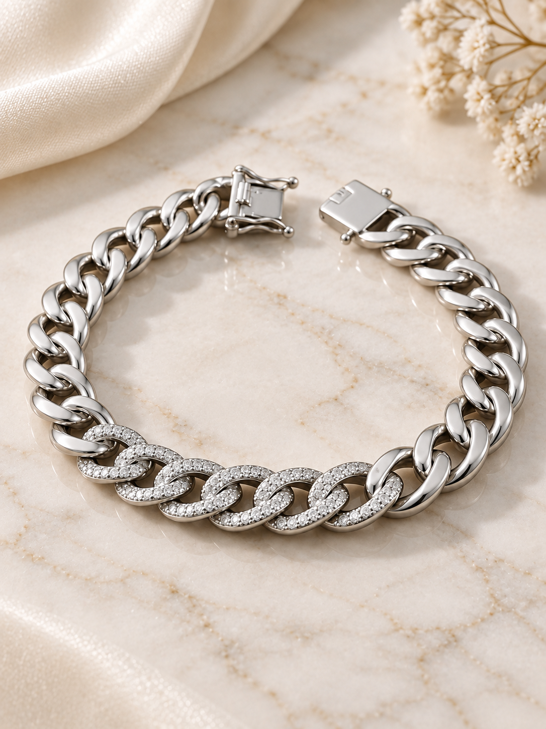Pulsera Cubana con Circones
