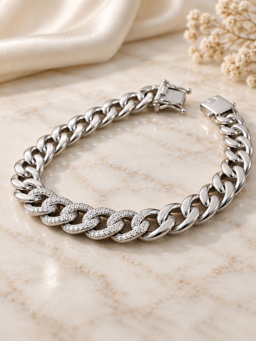 Pulsera Cubana con Circones