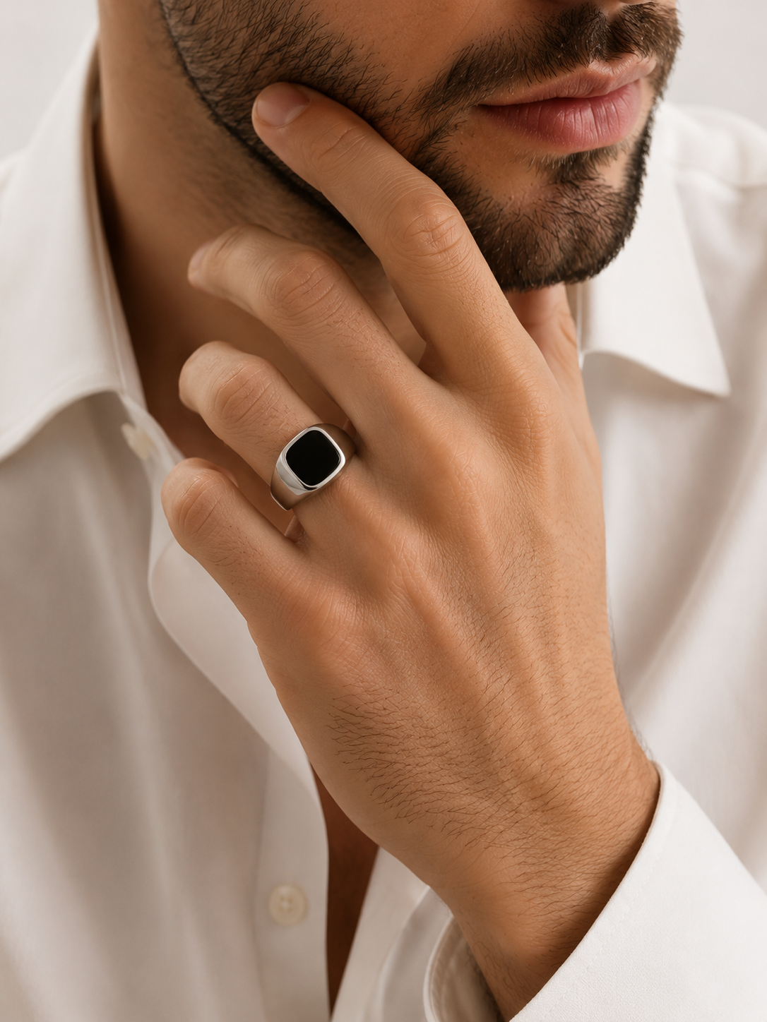 Anillo Signet Stone