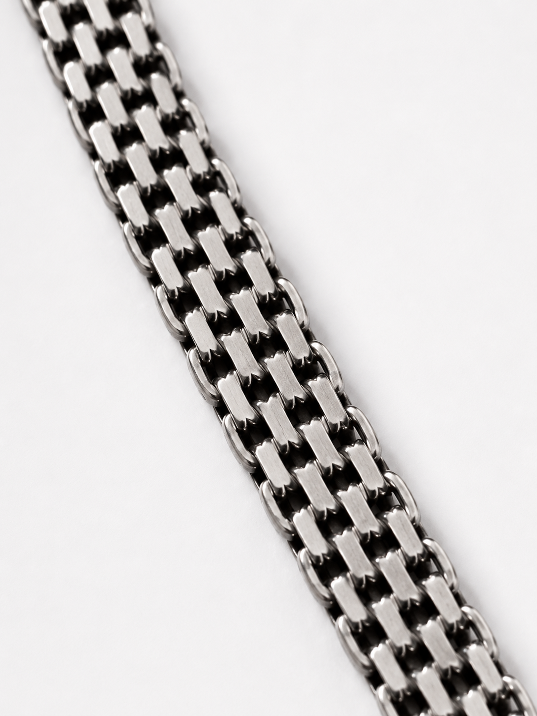 Pulsera doble malla tejido chino