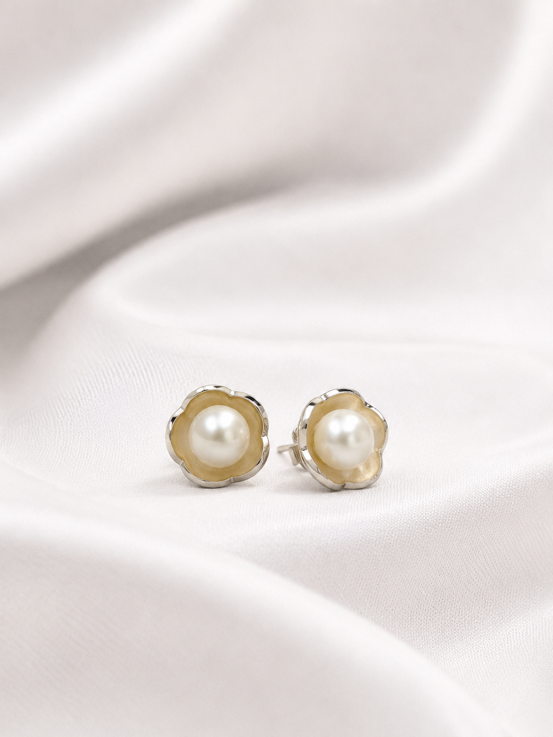 Aretes Pearl Blossom