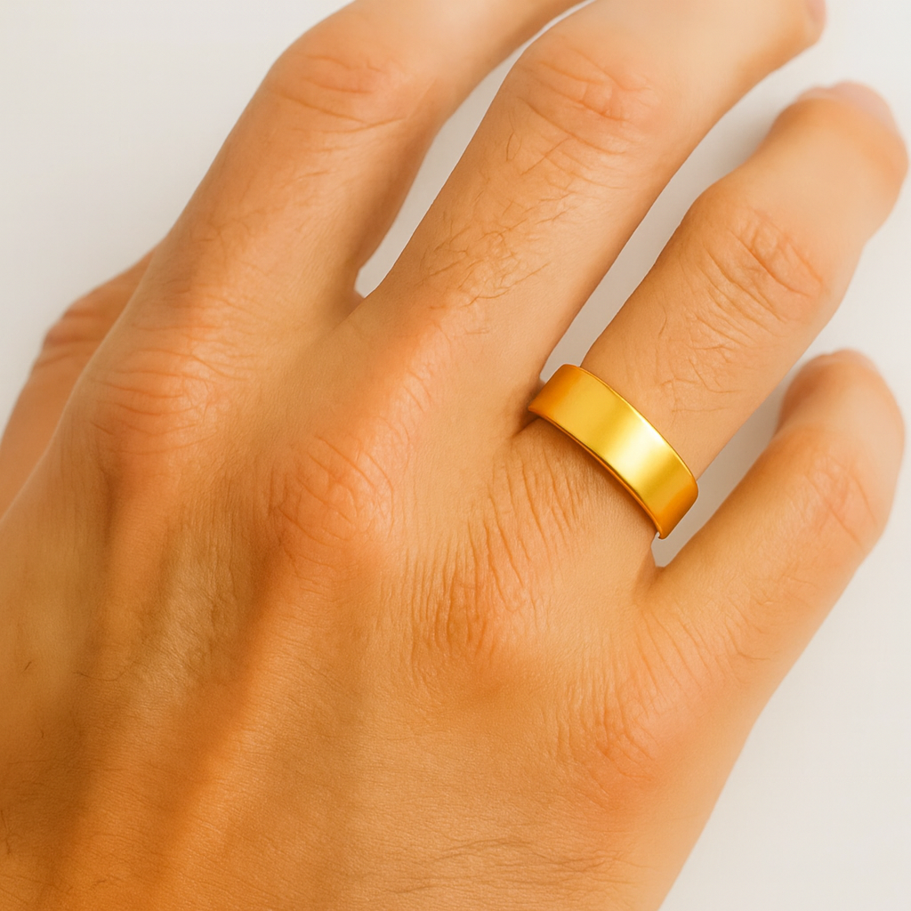 Anillo minimal silver (Gold)