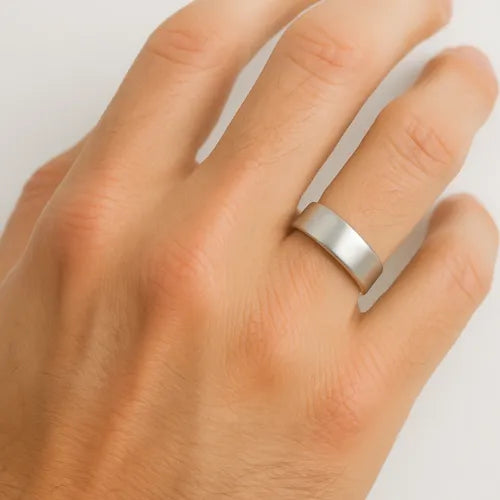 Anillo minimal silver