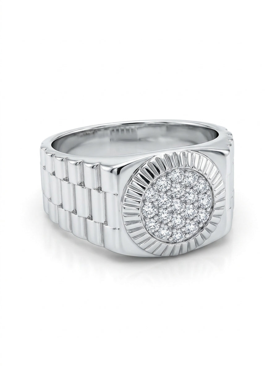 Anillo Rolex Pavé