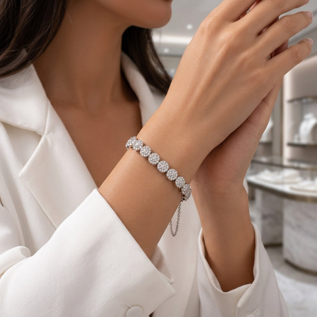 Pulsera Tennis Pavé