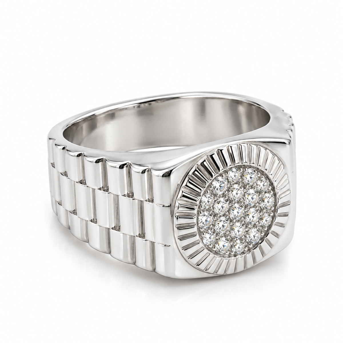Anillo Rolex Pavé
