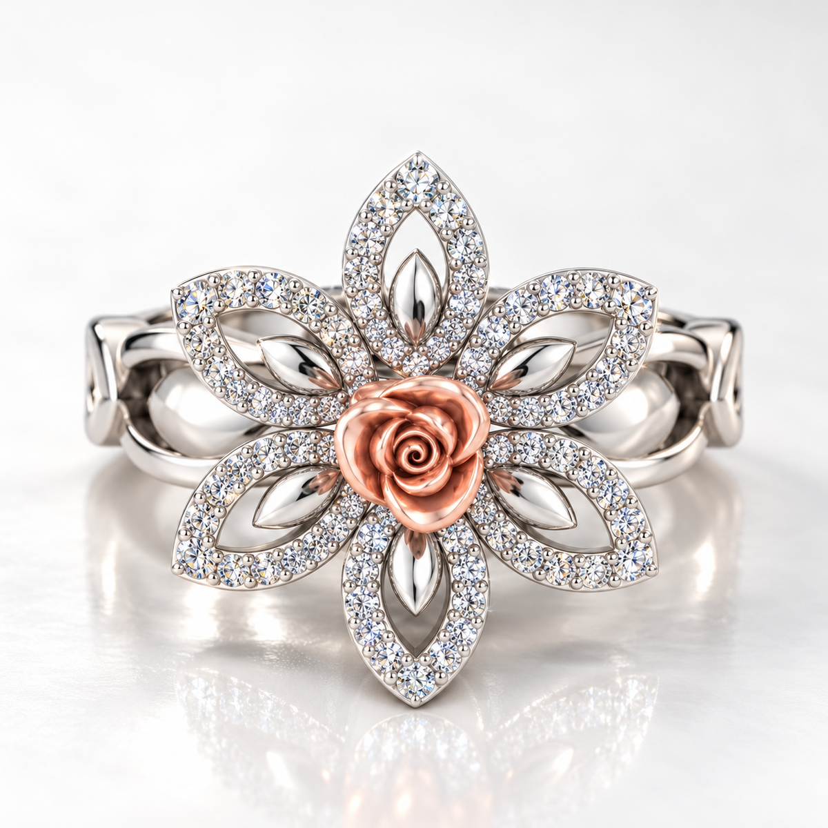 Anillo Rosa Eterna