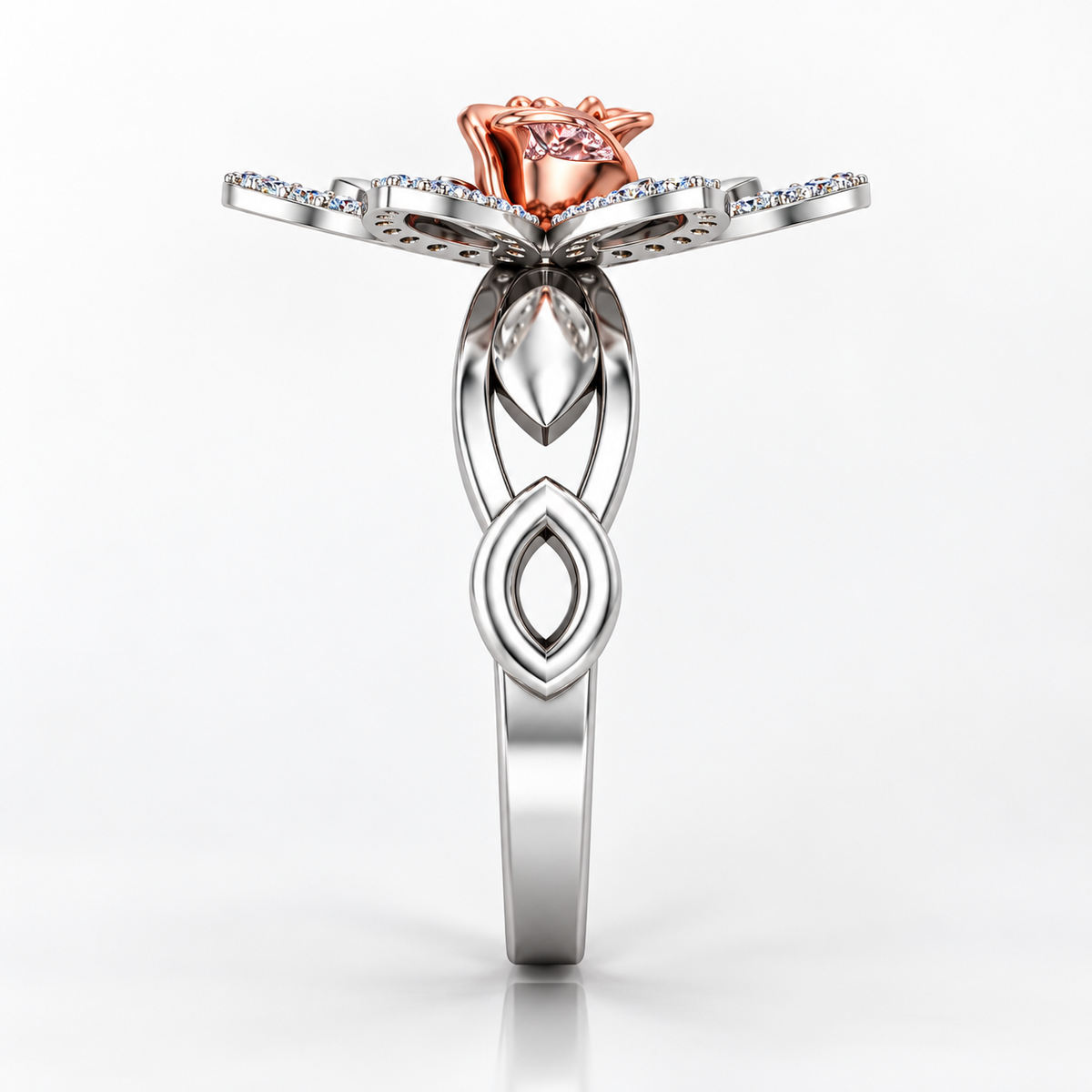 Anillo Rosa Eterna