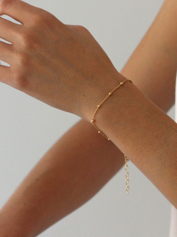 Pulsera satelita (gold)
