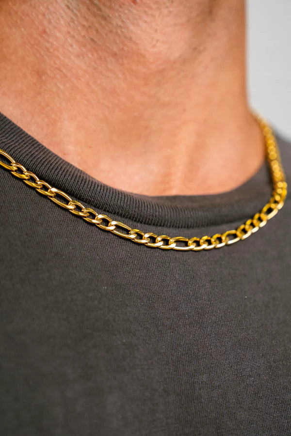 Cadena modelo cartier o figaro (gold)