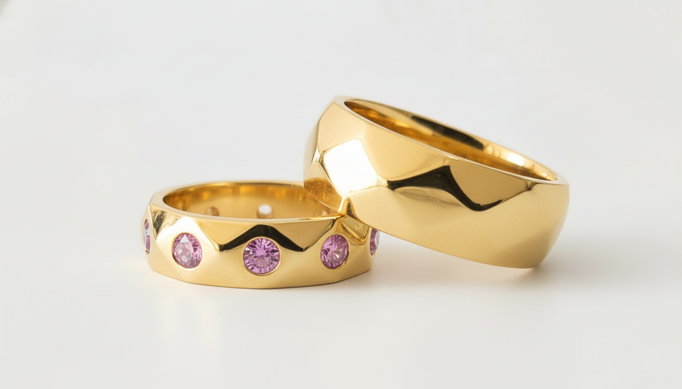 Anillos Facetos (Gold)