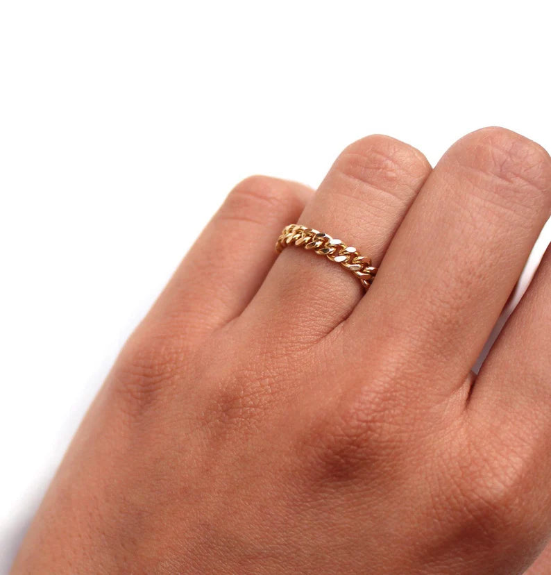 Anillo Cubano (Gold)
