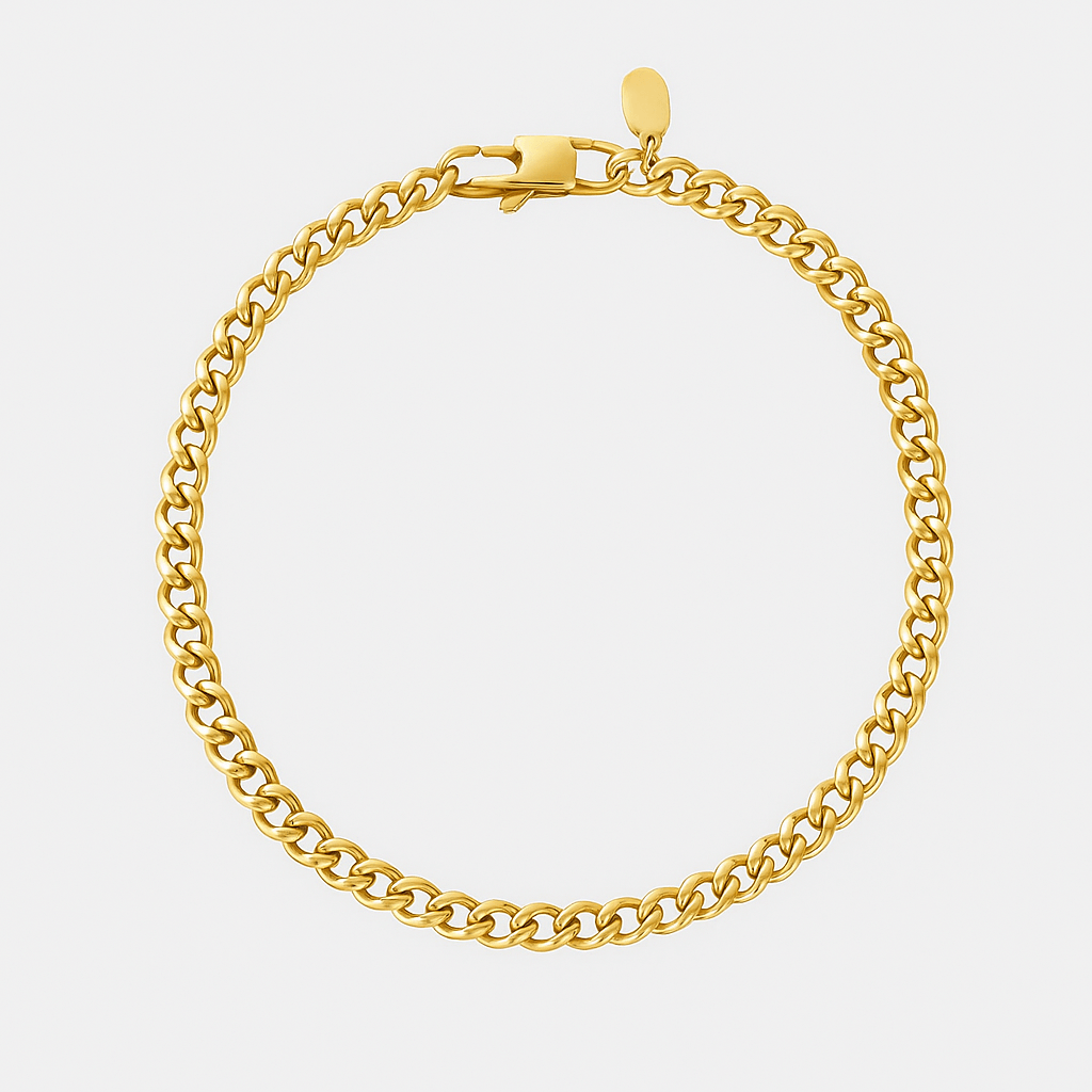Pulsera cubana (gold)