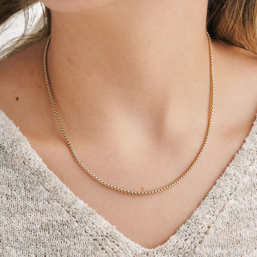 Cadena veneciana box (gold)