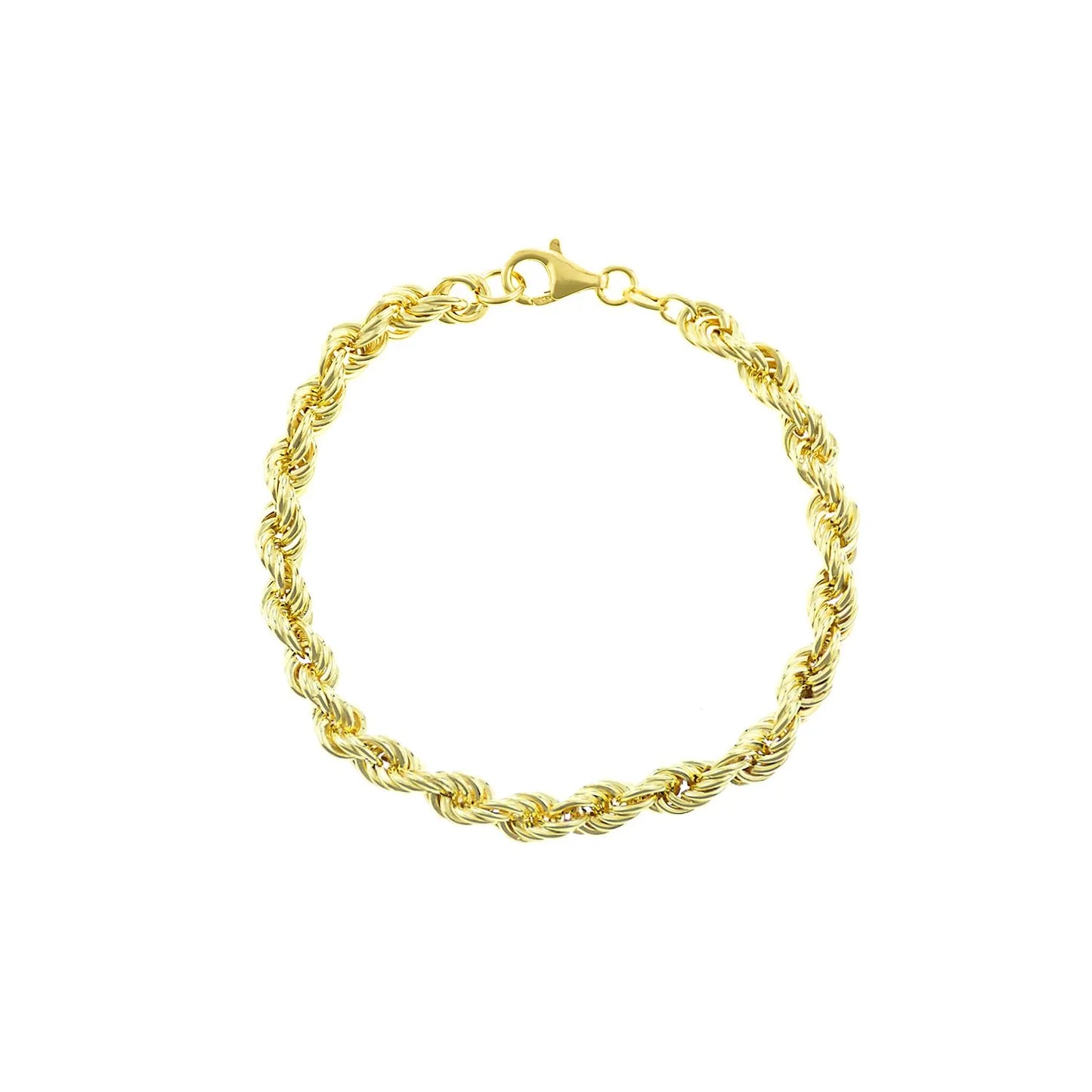 Pulsera Rope en Oro 18K