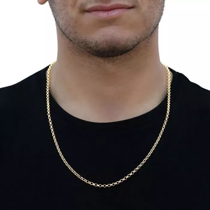 Cadena Rolo 18k