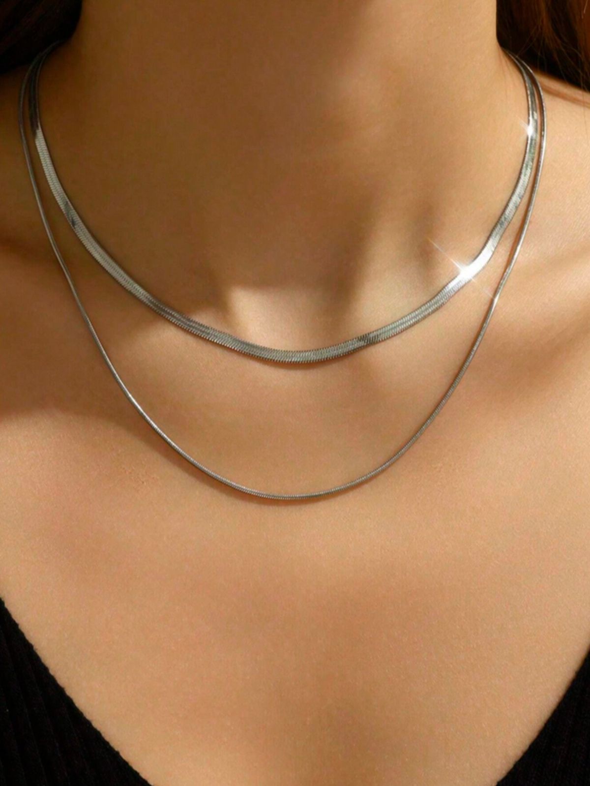 Cadena snake plana