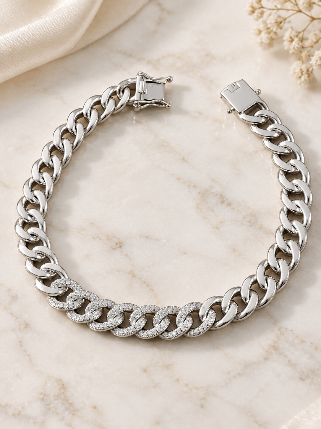 Pulsera Cubana con Circones