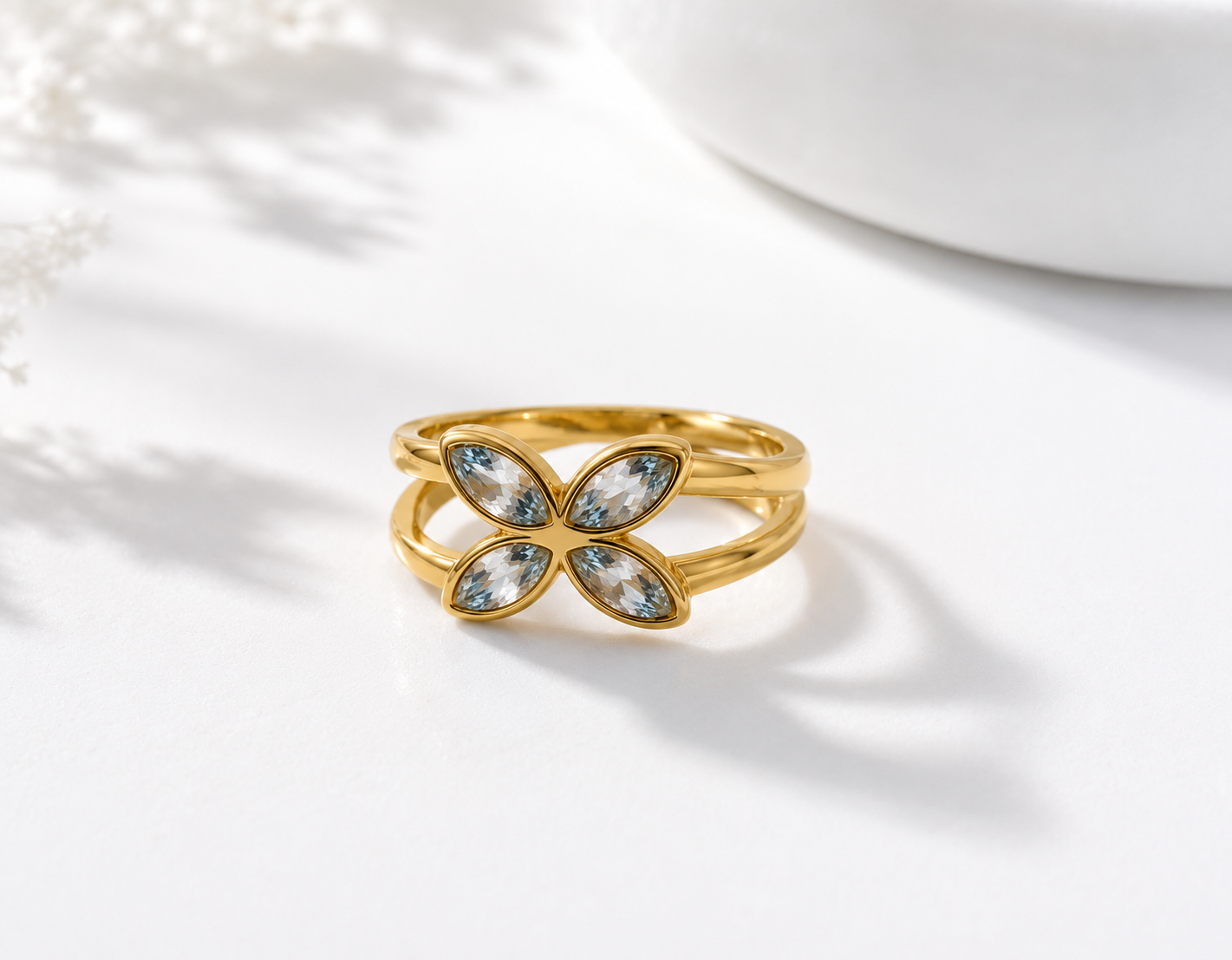 Anillo Aurora Celeste