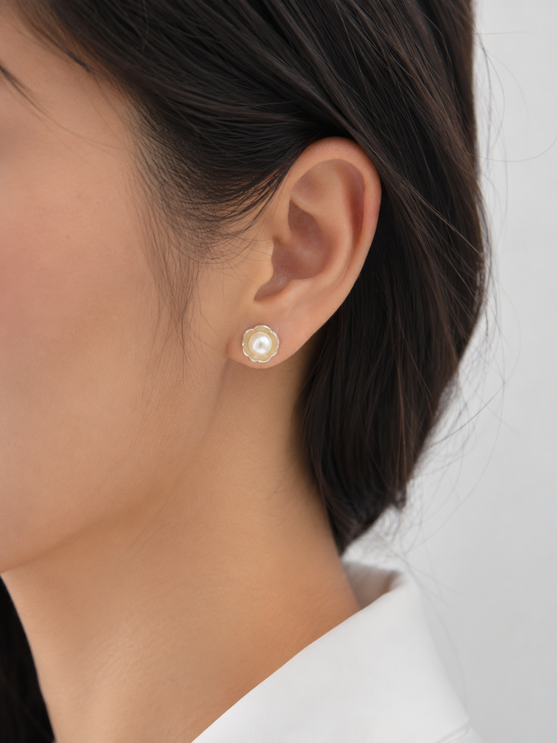 Aretes Pearl Blossom