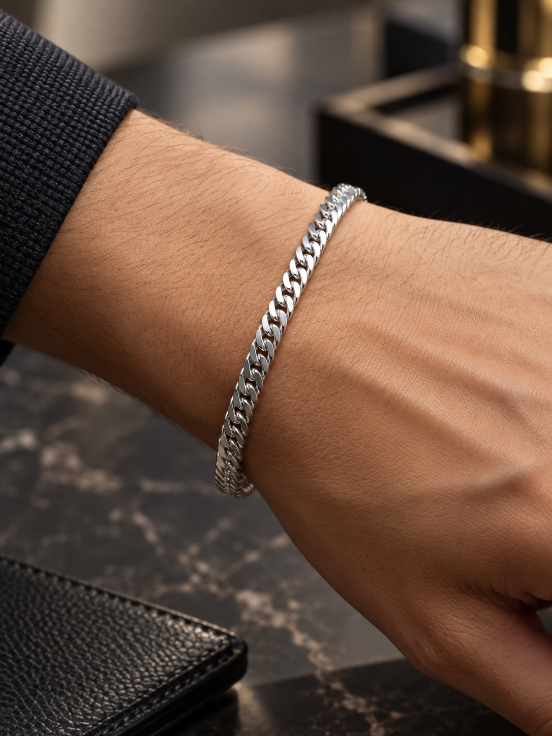 Pulsera Doble Malla