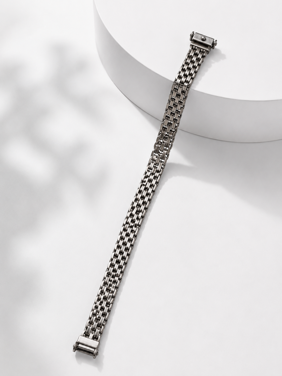 Pulsera doble malla tejido chino