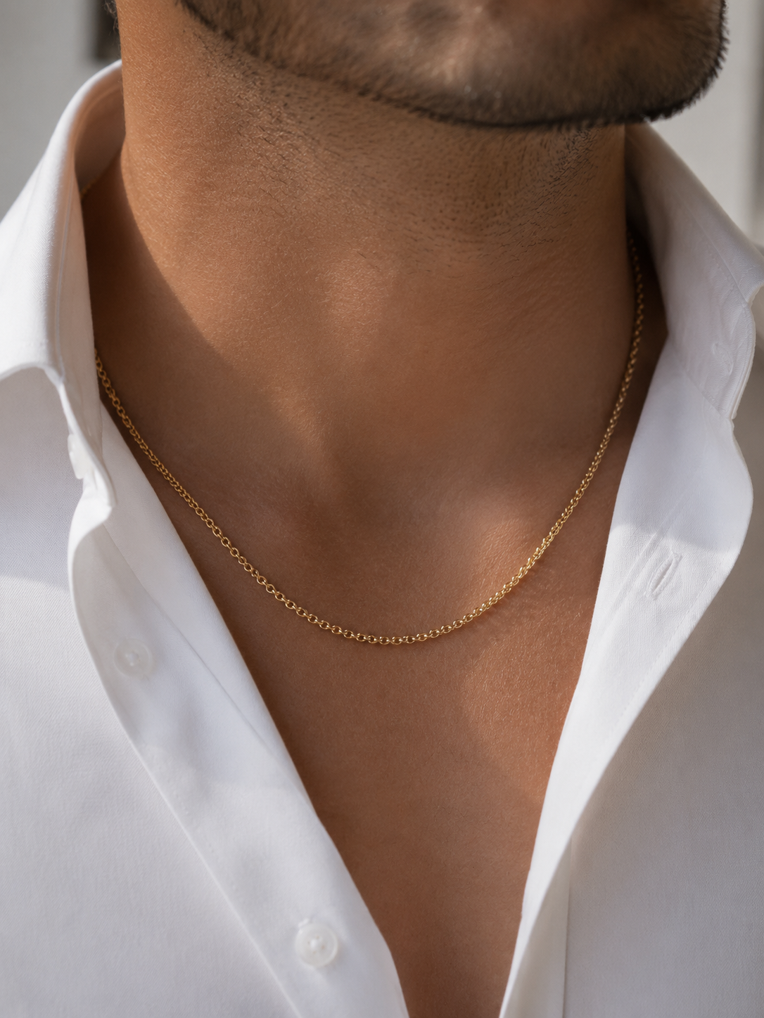 Cadena Rolo 18k