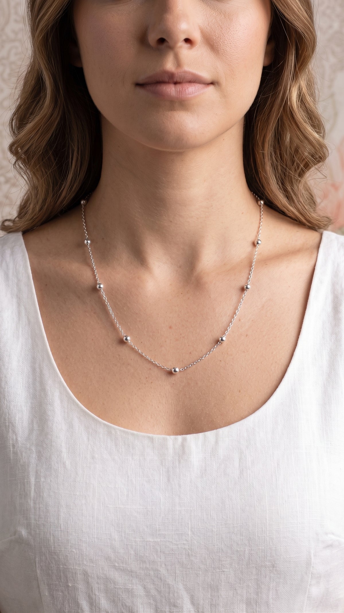 Collar veneciana con eslabón clásico