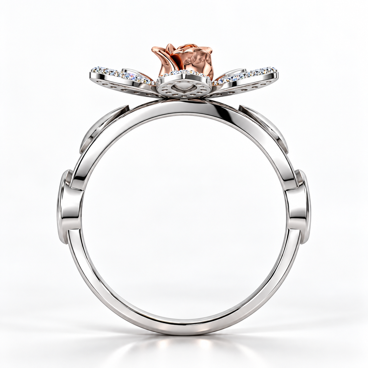 Anillo Rosa Eterna