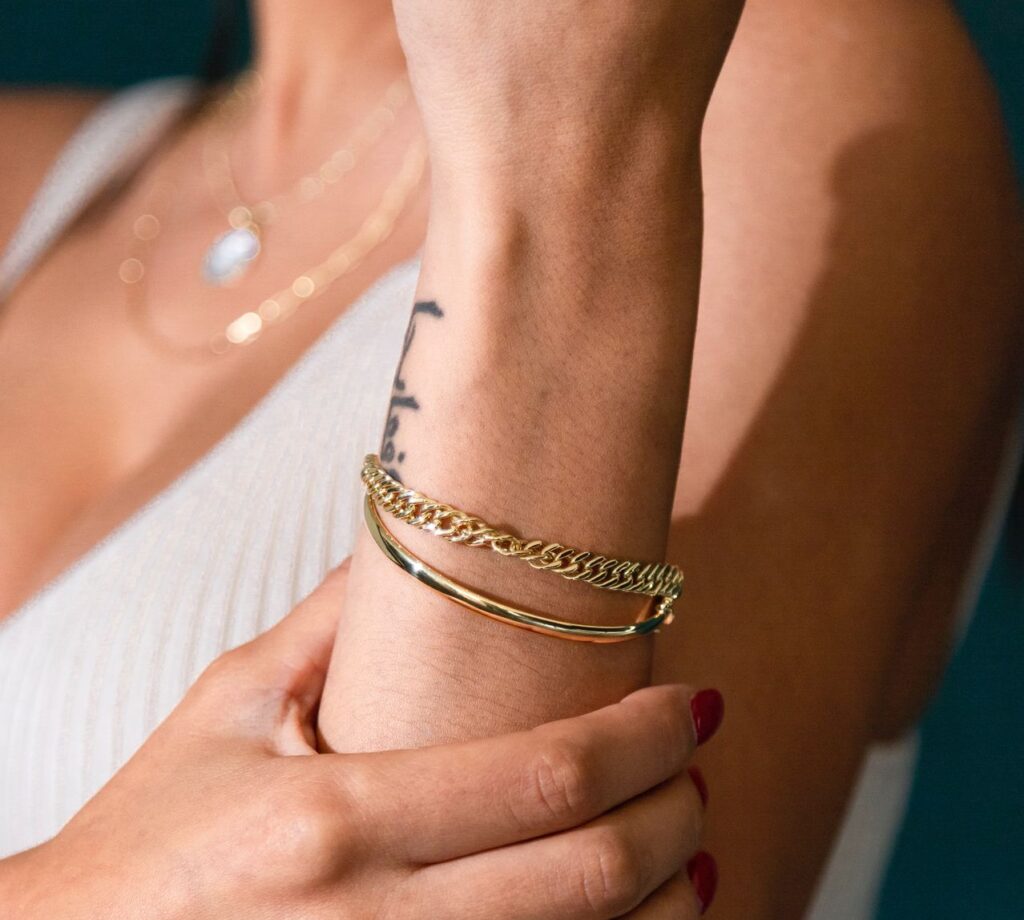 Pulsera Doble Malla