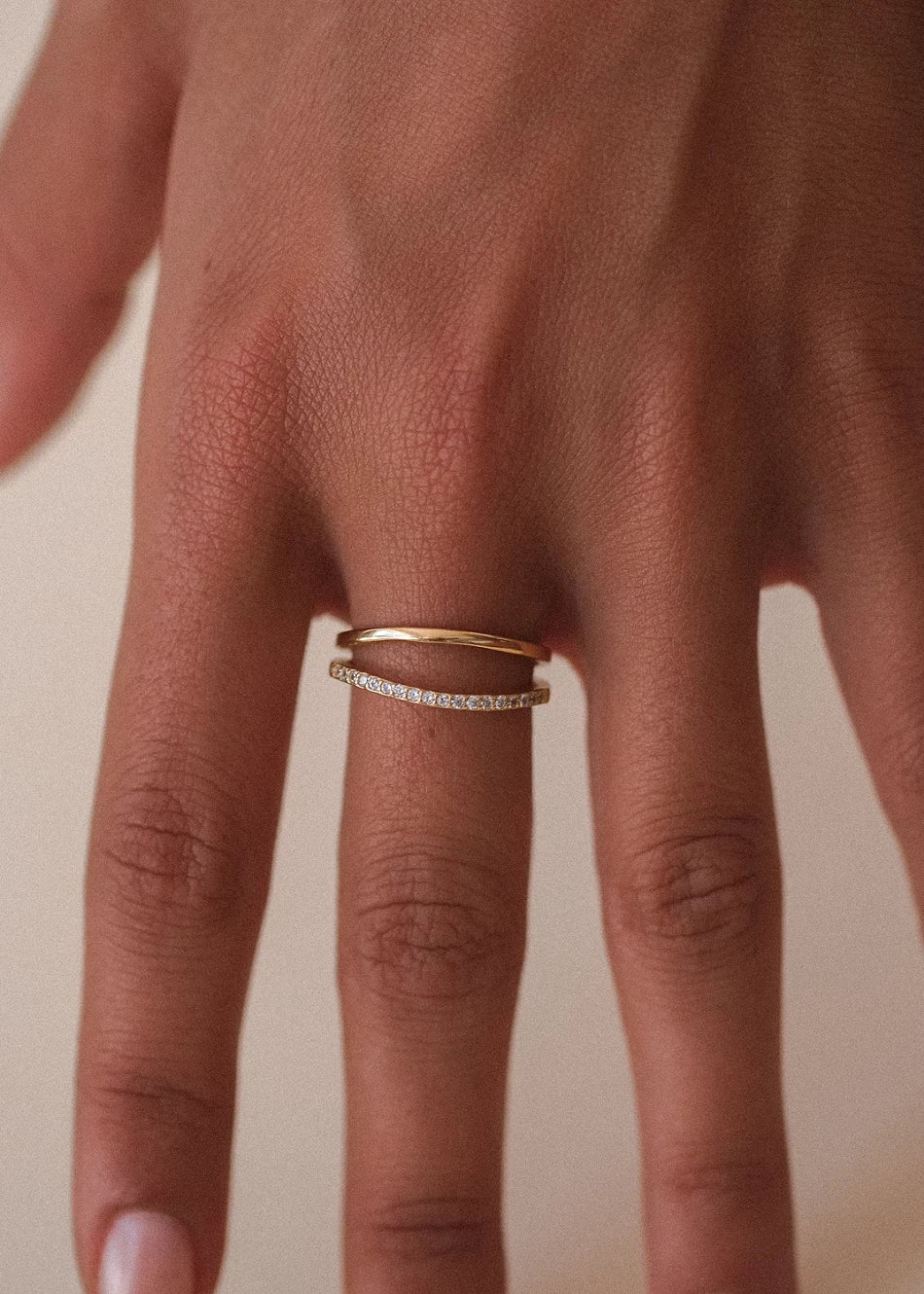 Anillo double shine