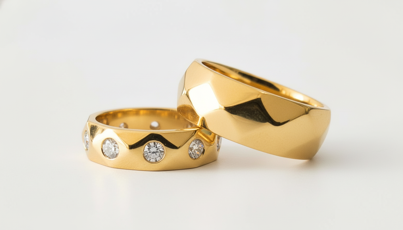 Anillos Facetos (Gold)