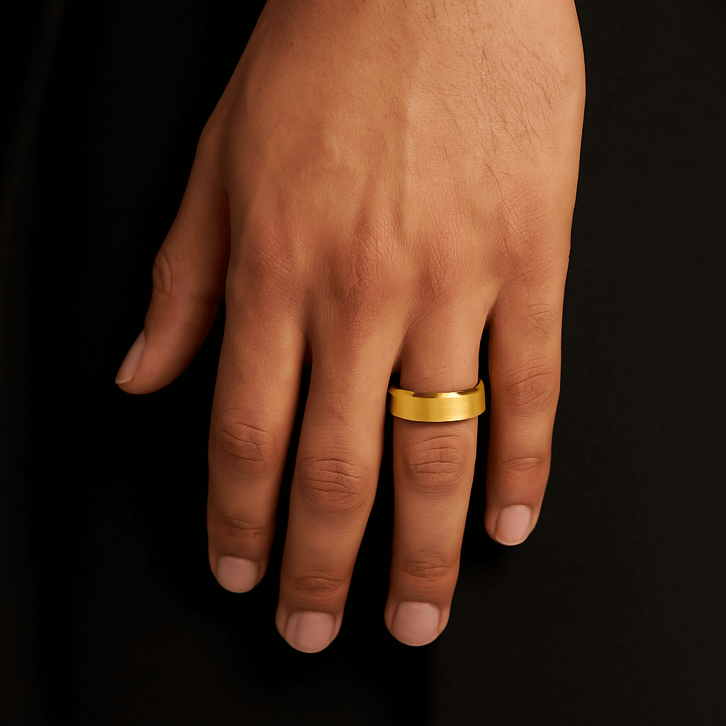 Anillo biselado