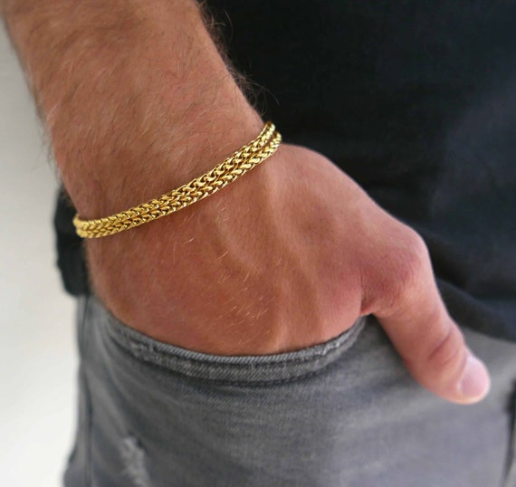 Pulsera cubana (gold)